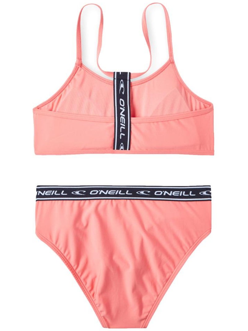 Fato de Banho Rosa O'Neill Sportclub para Menina Rosa-salmão - Kiabi