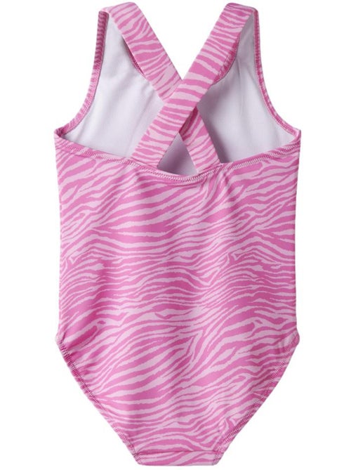 Fato de Banho Rosa para Menina Name it com Padrão Animal - Kiabi
