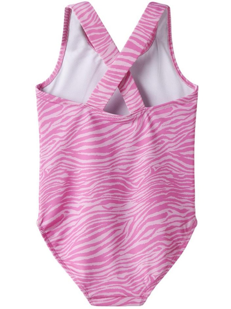 Fato de Banho Rosa para Menina Name it com Padrão Animal Rosa - Kiabi