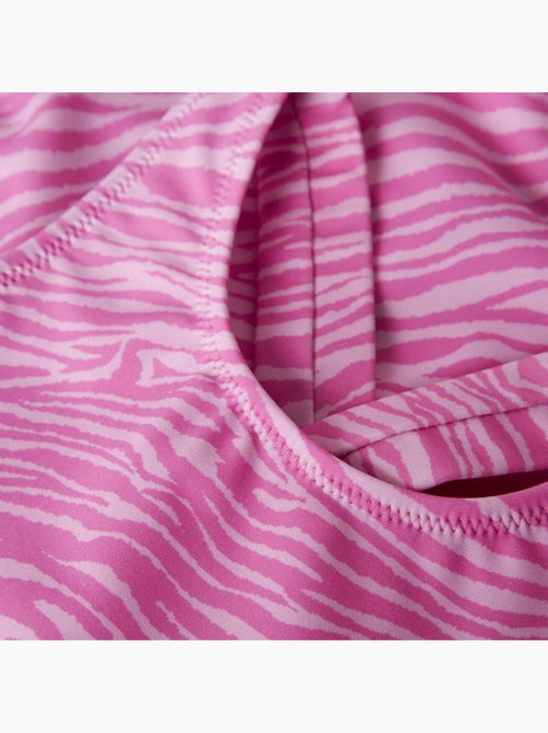 Fato de Banho Rosa para Menina Name it com Padrão Animal - Kiabi
