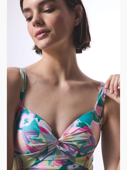 Fato de banho sheila com folhos para mulher penti - Kiabi Fato de banho sheila com folhos para mulher penti - Kiabi