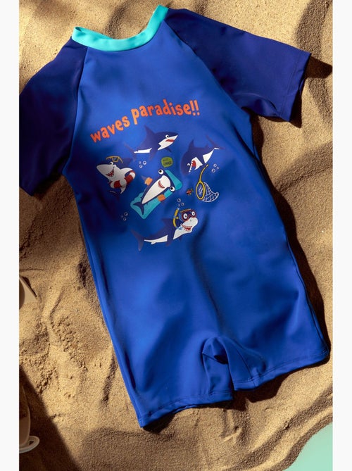 Fato de banho slip de menino circus com estampado de tubarão penti - Kiabi Fato de banho slip de menino circus com estampado de tubarão penti - Kiabi