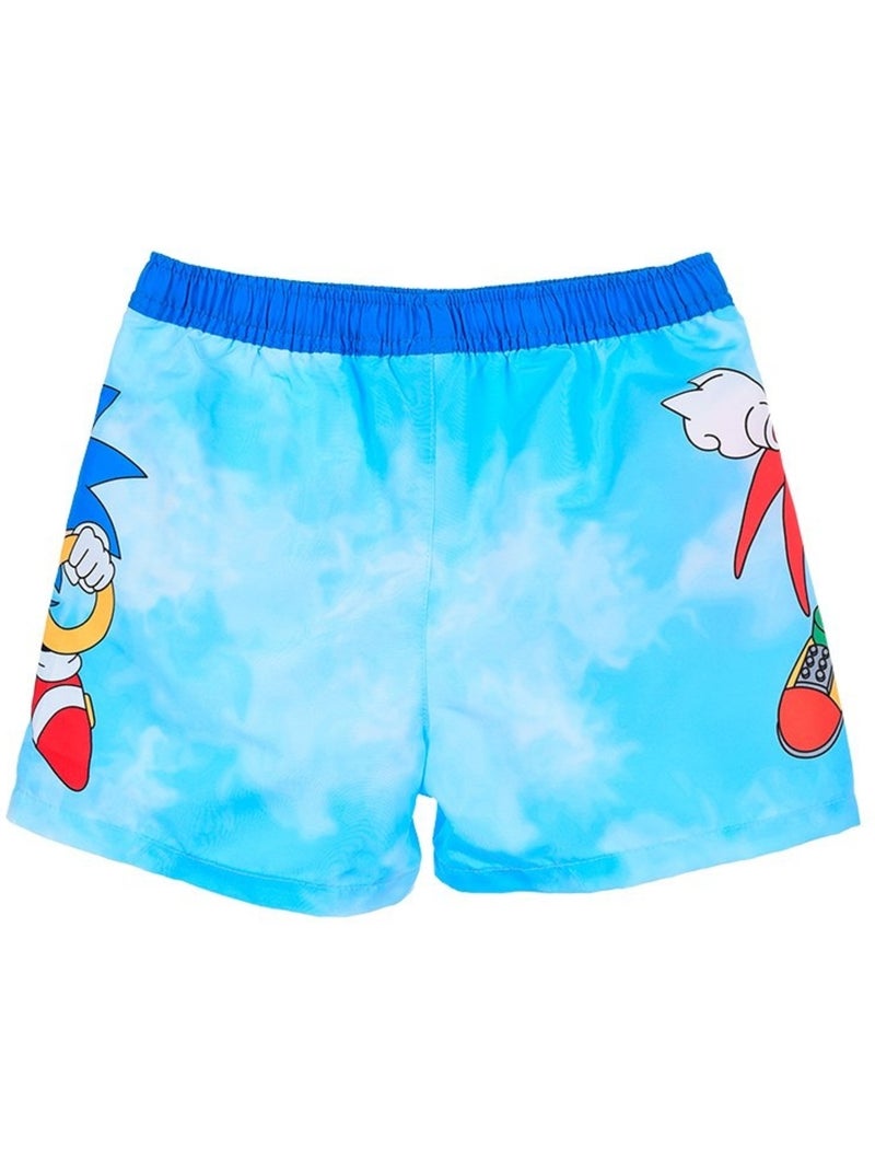 Fato de banho sonic menino | licença oficial Azul - Kiabi