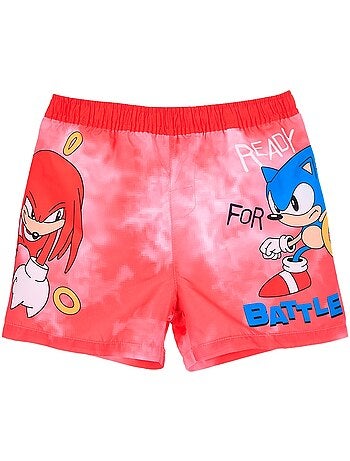 Fato de banho sonic menino | licença oficial