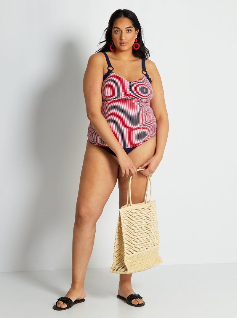 Fato de banho tankini de 2 peças BEGE - Kiabi