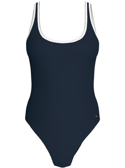 Fato de Banho Tommy Hilfiger Marine de Uma Peça para Mulher - Kiabi Fato de Banho Tommy Hilfiger Marine de Uma Peça para Mulher - Kiabi