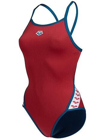 Fato de banho vermelho arena icons super fly para mulher