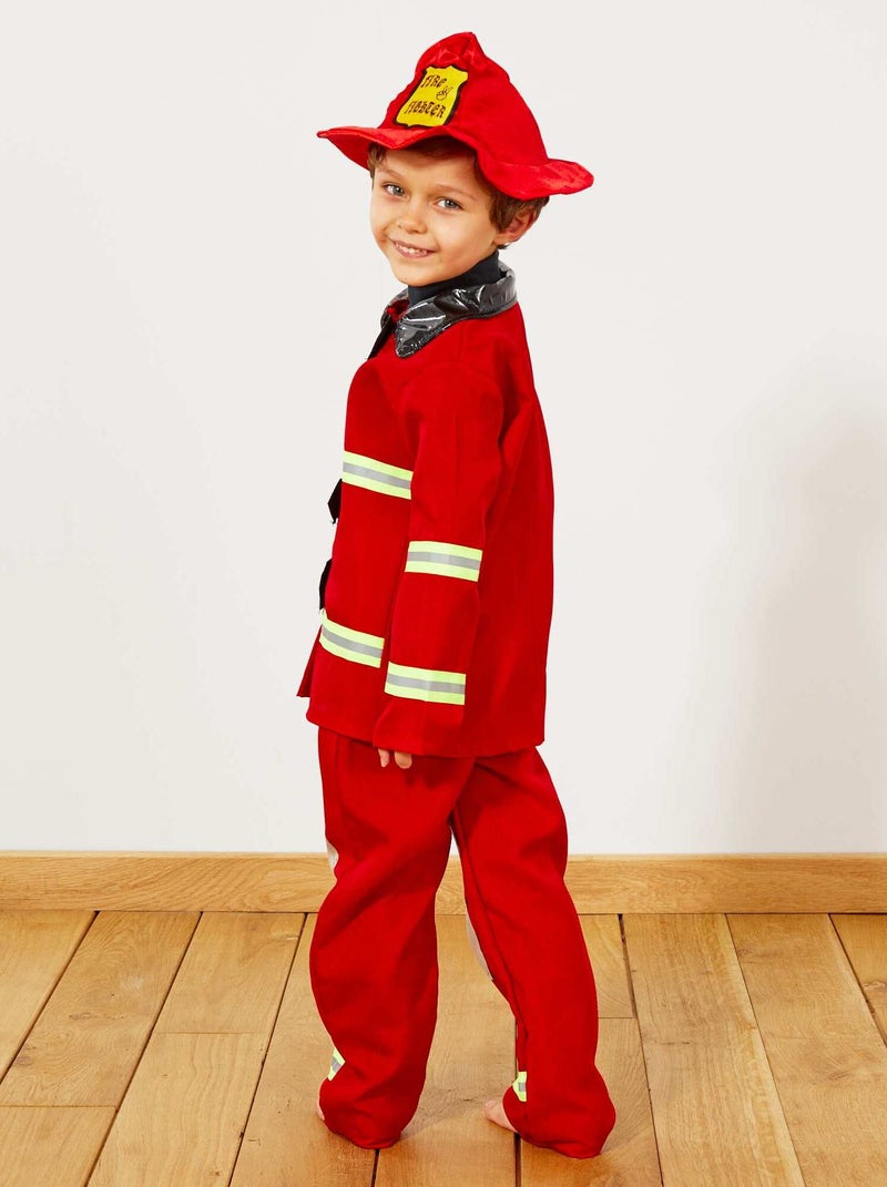 Fato de bombeiro Vermelho - Kiabi