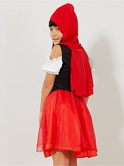 Roupa fantasia criança - Fato de capuchinho vermelho - Kiabi