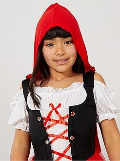 Roupa fantasia criança - Fato de capuchinho vermelho - Kiabi