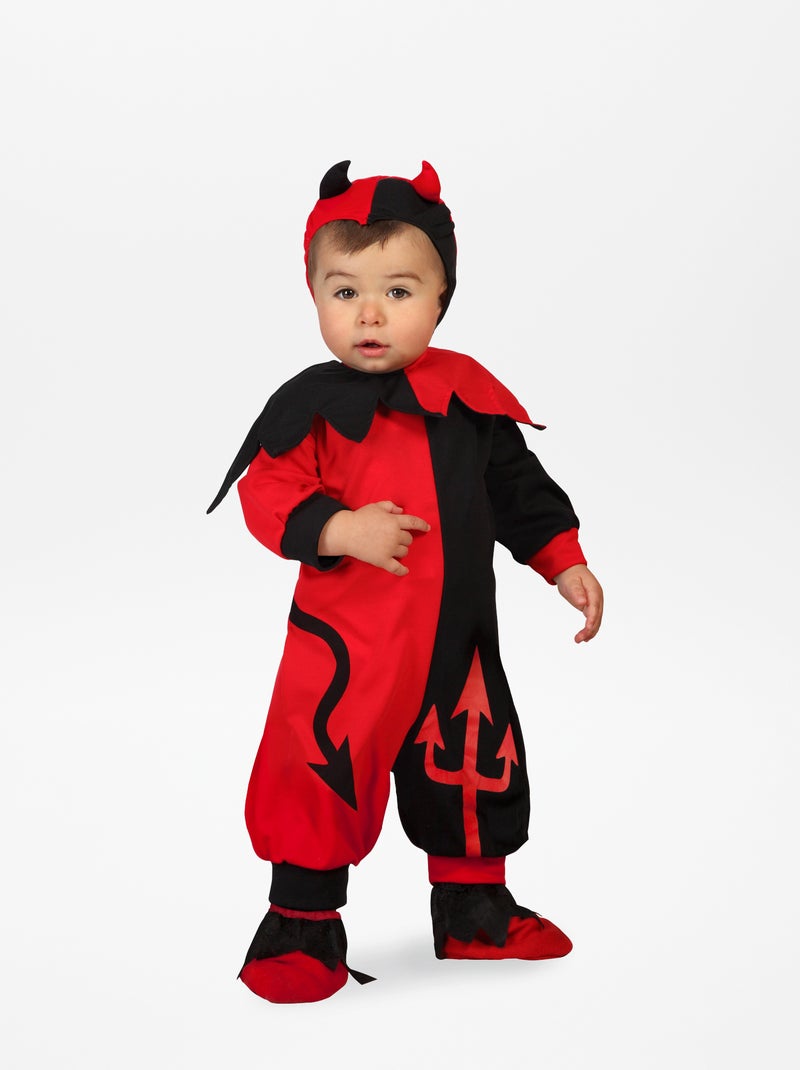 Fato de 'diabo' Preto/ Vermelho - Kiabi