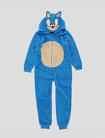 Fato de dormir animado 'Sonic'