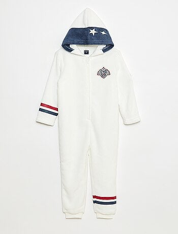 Pijama Macacão com Capuz Animado