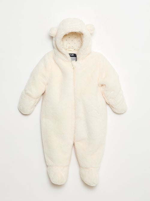 Fato de Macaco Acolchoado em Pelo Sintético - Kiabi