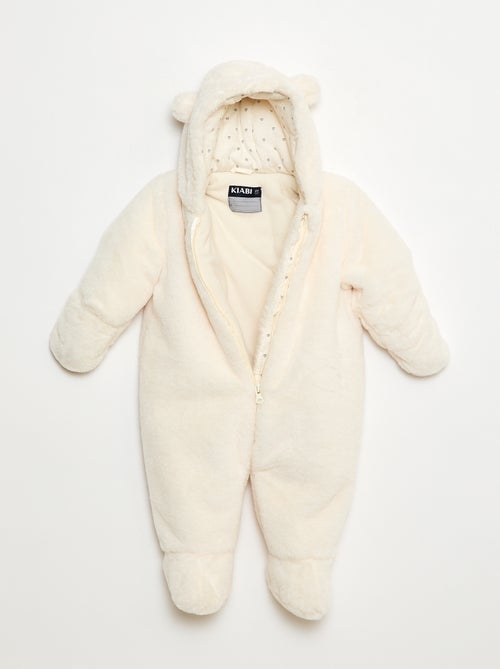 Fato de Macaco Acolchoado em Pelo Sintético - Kiabi