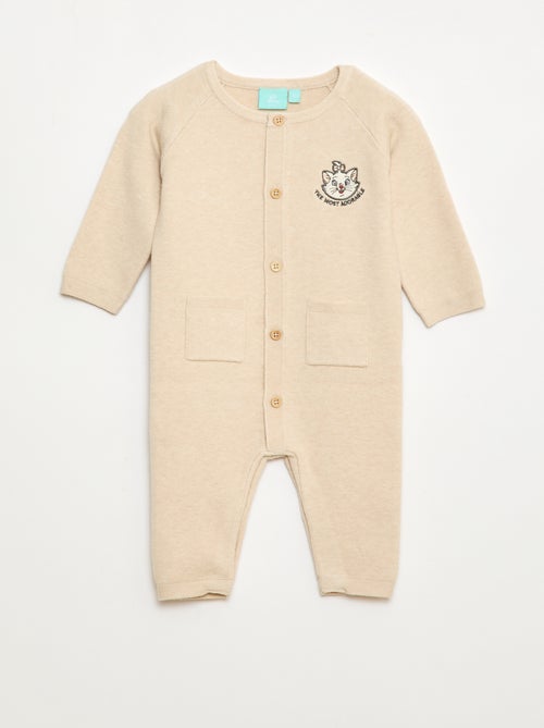 Fato de Macaco em malha 'Aristogatos' 'Disney' - Kiabi