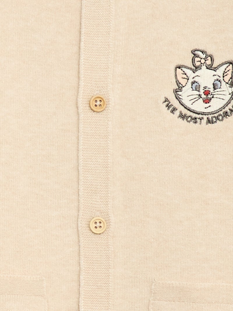 Fato de Macaco em malha 'Aristogatos' 'Disney' Bege - Kiabi