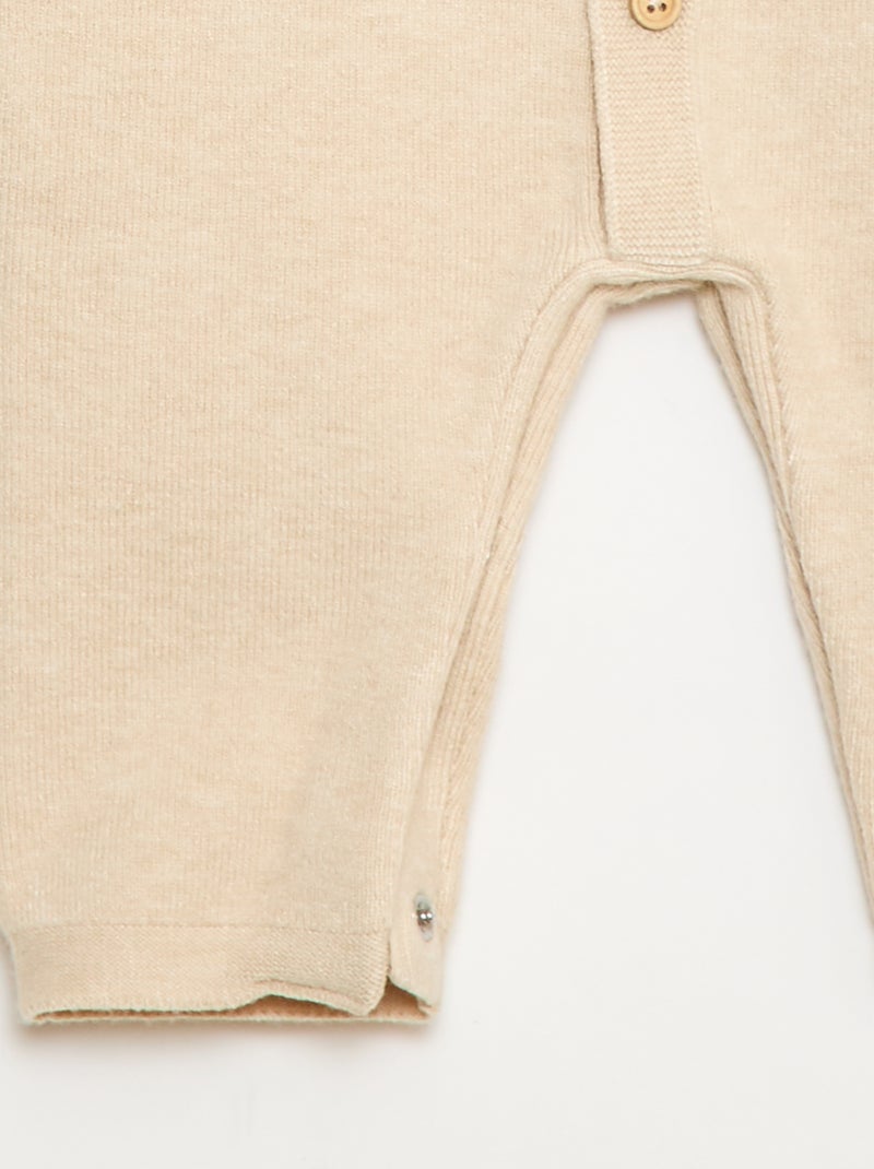 Fato de Macaco em malha 'Aristogatos' 'Disney' Bege - Kiabi