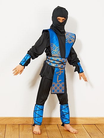 Fato de ninja azul