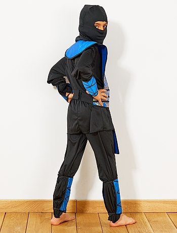 Fato de ninja azul
