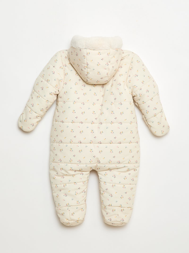 Fato de piloto acolchoado Bege - Kiabi