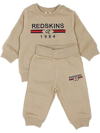 Fato de Treino Bege para Bebé Redskins 4043