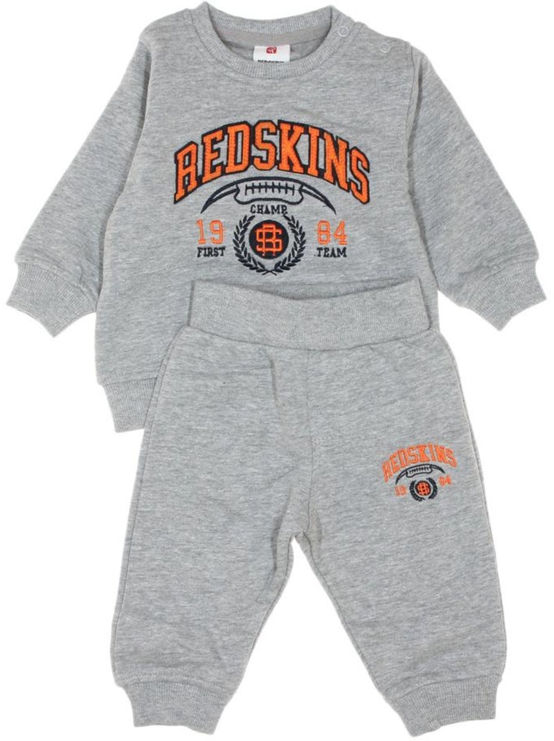 Fato de Treino Cinzento para Menino Redskins SET3300 Cinza-prateado - Kiabi