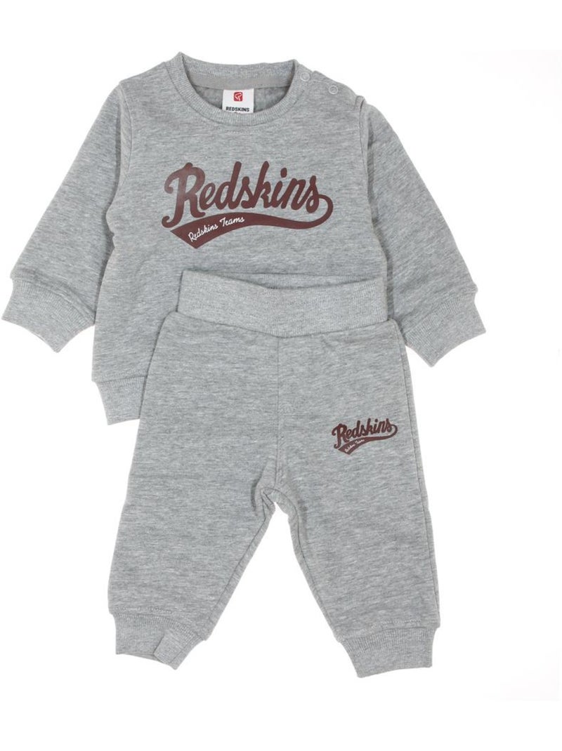 Fato de Treino Cinzento para Rapaz Redskins SET3600 Cinza-prateado - Kiabi