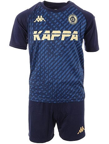 Fato de treino de futebol kappa marcelo azul marinho para rapaz