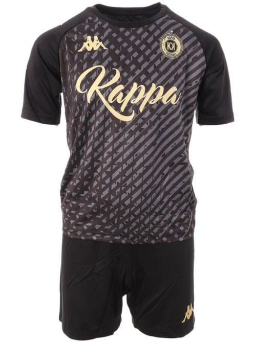 Fato de treino de futebol kappa marcelo para menino em preto - Kiabi
