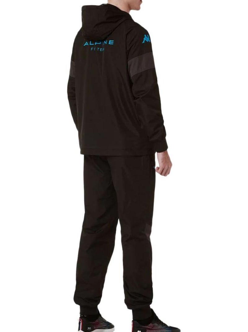 Fato de treino kappa astaedy para homem preto/turquesa Preto - Kiabi