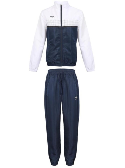 Fato de Treino Umbro Net60 para Homem Azul-Marinho/Branco - Kiabi Fato de Treino Umbro Net60 para Homem Azul-Marinho/Branco - Kiabi