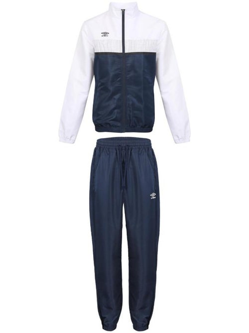 Fato de Treino Umbro Net60 para Homem Azul-Marinho/Branco - Kiabi Fato de Treino Umbro Net60 para Homem Azul-Marinho/Branco - Kiabi