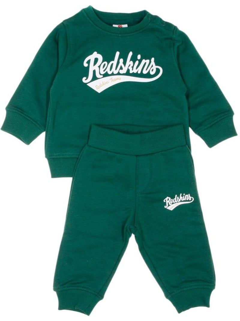 Fato de Treino Verde para Menino Redskins SET3600 Verde - Kiabi