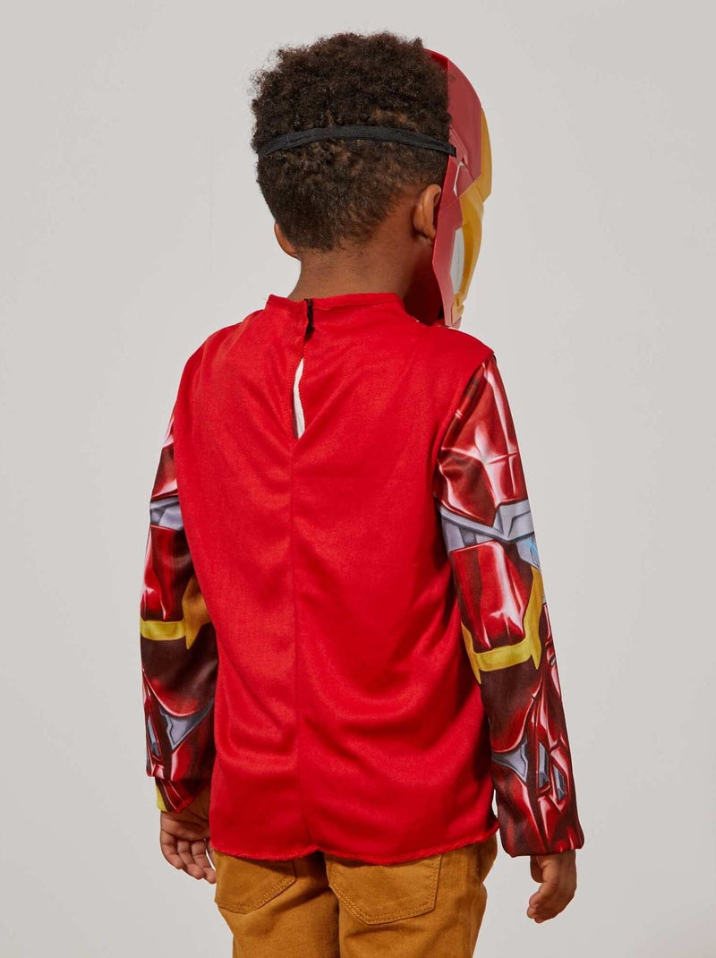 Fato 'Homem de Ferro' VERMELHO - Kiabi