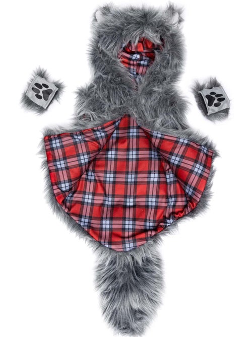 Fato infantil casaco de lobo com luvas | great pretenders - Kiabi