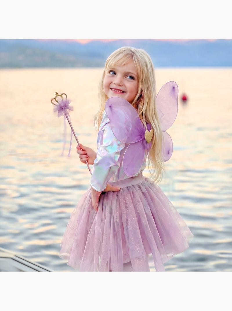 Fato infantil saia princesa fada | great pretenders Roxo - Kiabi