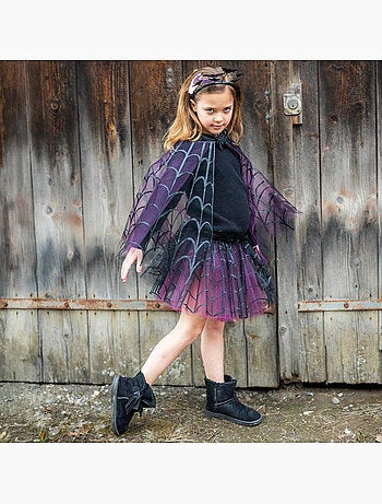 Fato infantil tutu e capa de bruxa | great pretenders