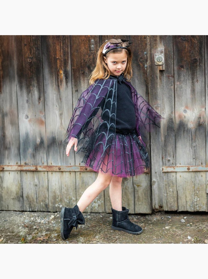 Fato infantil tutu e capa de bruxa | great pretenders Roxo - Kiabi