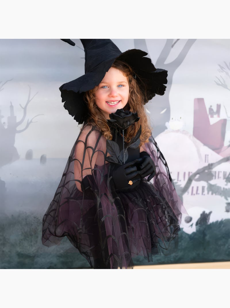 Fato infantil tutu e capa de bruxa | great pretenders Roxo - Kiabi