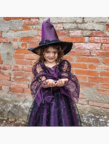 Fato infantil – vestido de bruxa aranha | great pretenders