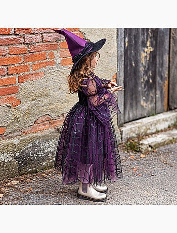 Fato infantil – vestido de bruxa aranha | great pretenders