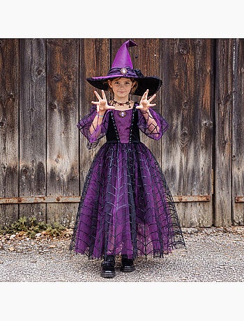 Fato infantil – vestido de bruxa aranha | great pretenders
