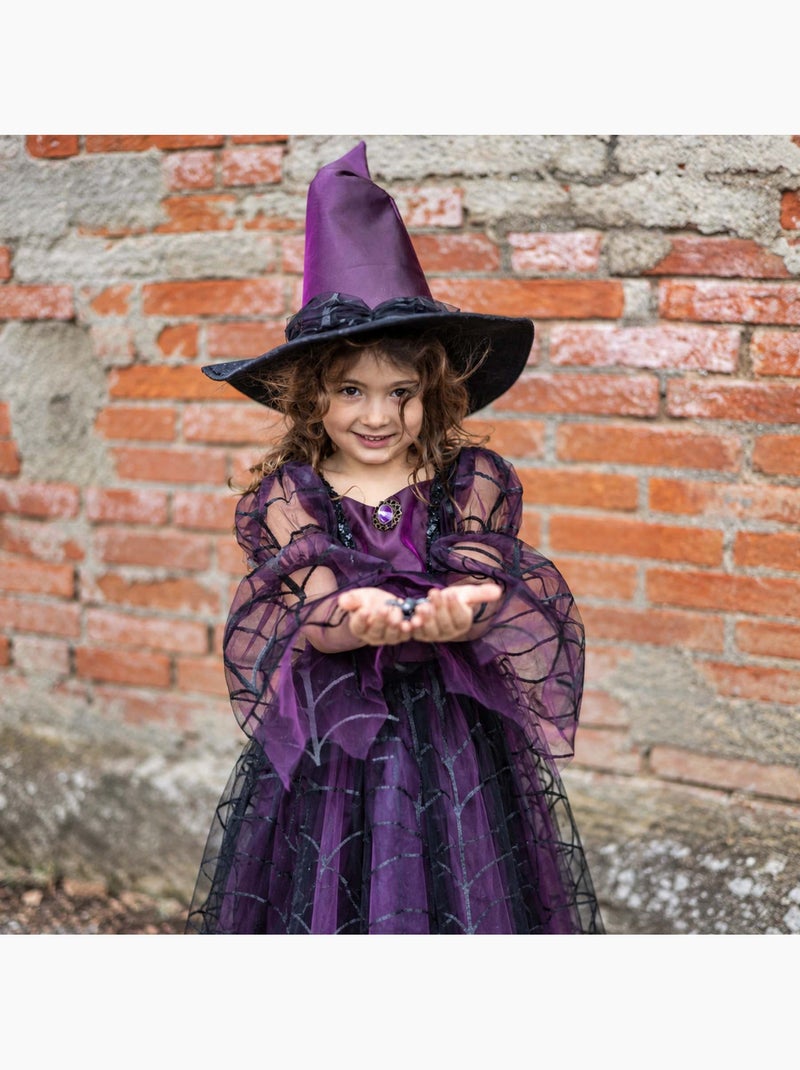 Fato infantil – vestido de bruxa aranha | great pretenders Roxo - Kiabi