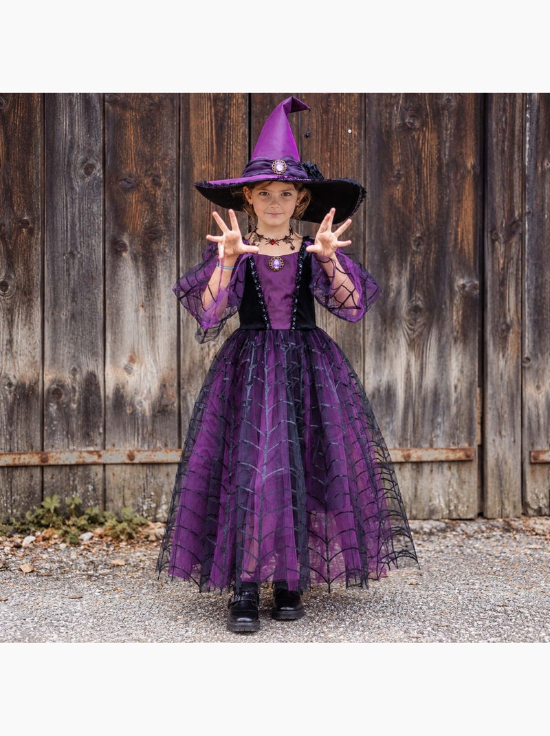 Fato infantil – vestido de bruxa aranha | great pretenders Roxo - Kiabi