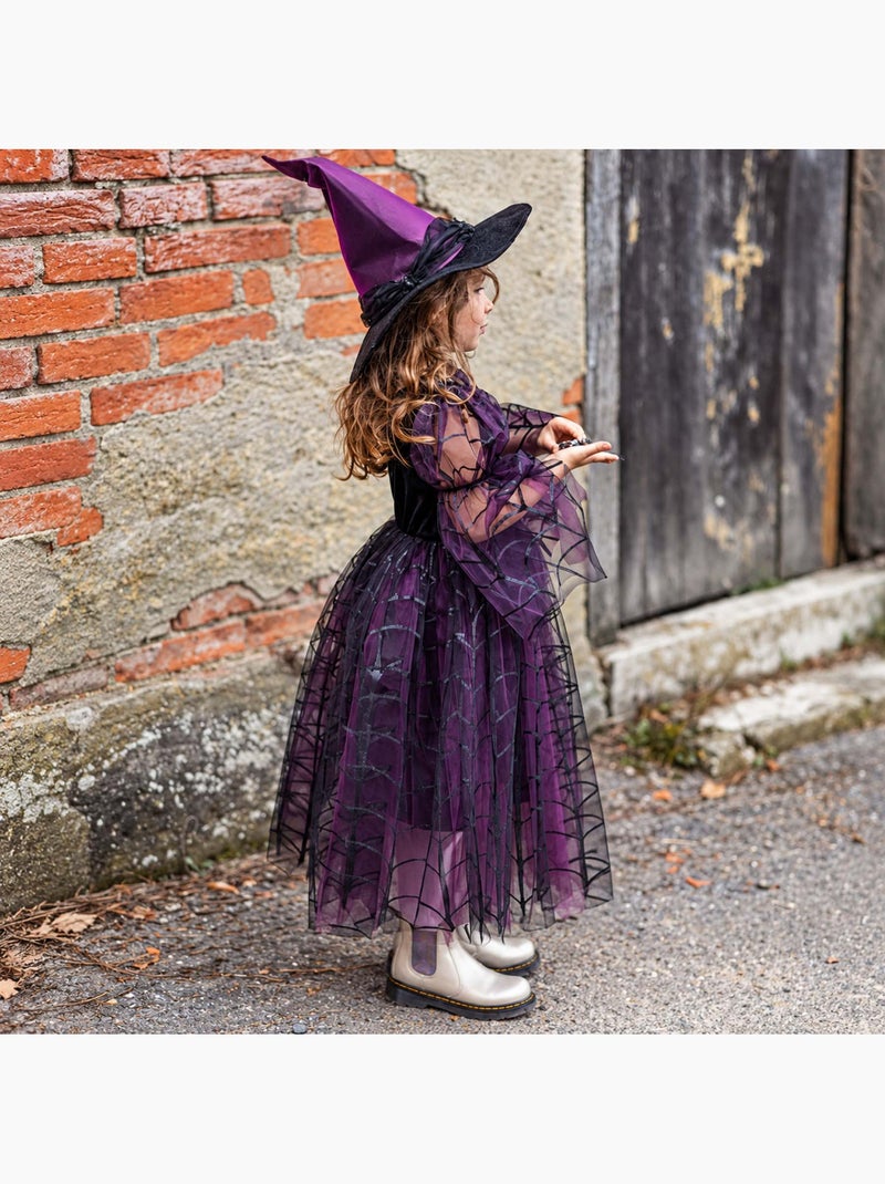 Fato infantil – vestido de bruxa aranha | great pretenders Roxo - Kiabi