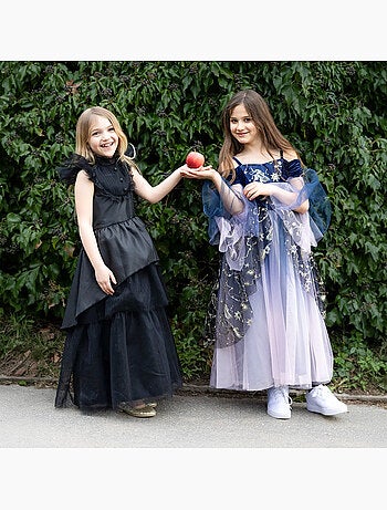 Fato infantil – vestido de bruxa gótica | great pretenders