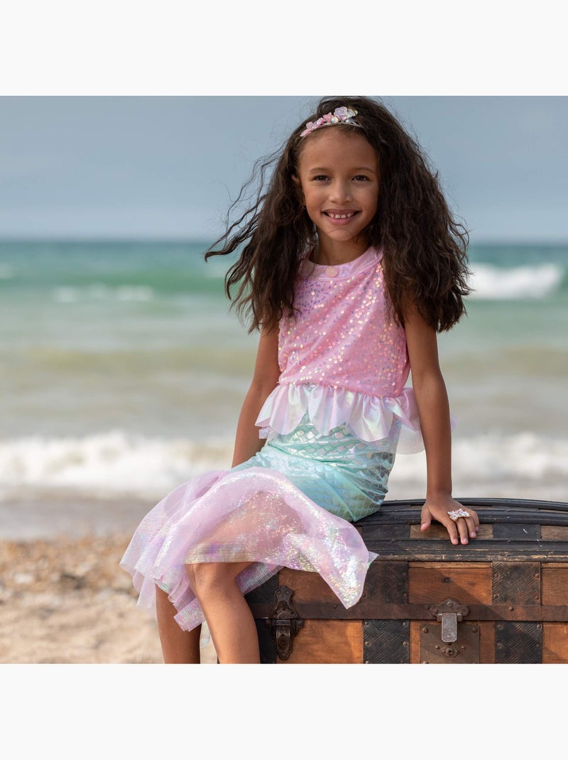 Fato infantil – vestido princesa sereia | great pretenders Rosa - Kiabi