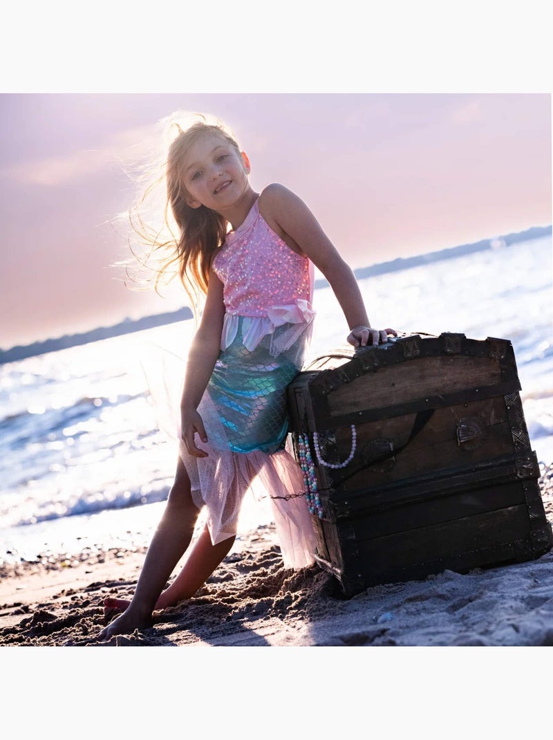 Fato infantil – vestido princesa sereia | great pretenders Rosa - Kiabi