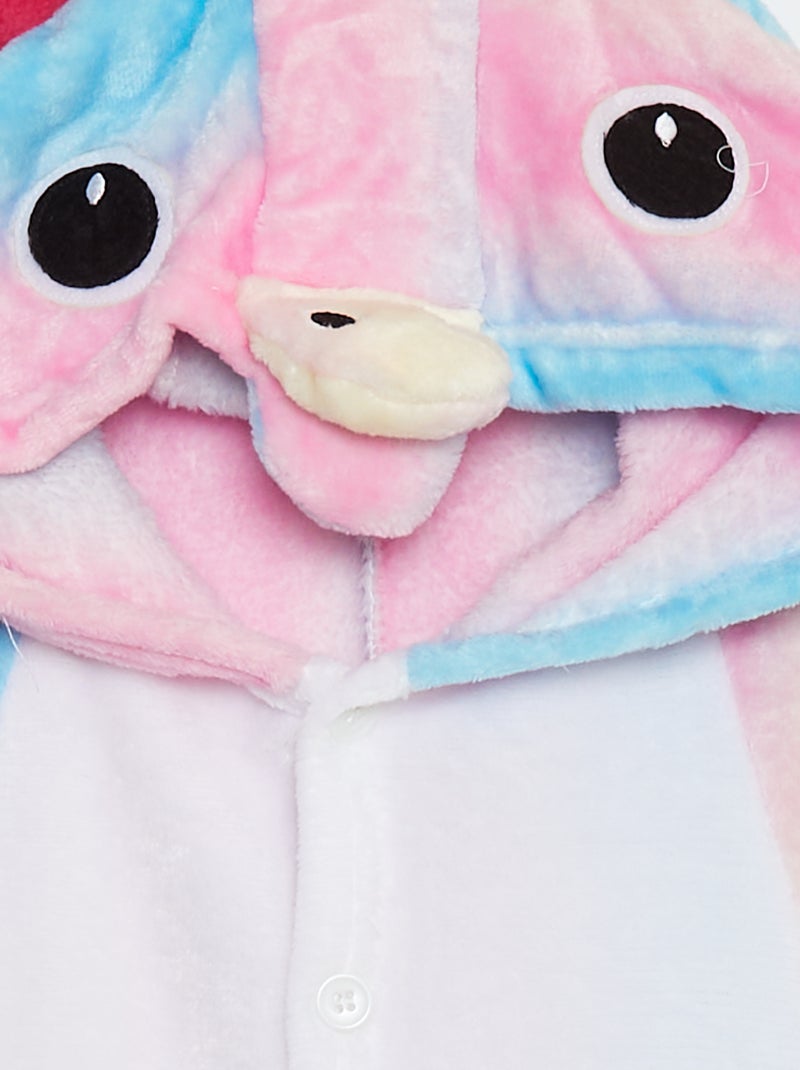 Fato macacão de 'unicórnio' Multicor - Kiabi